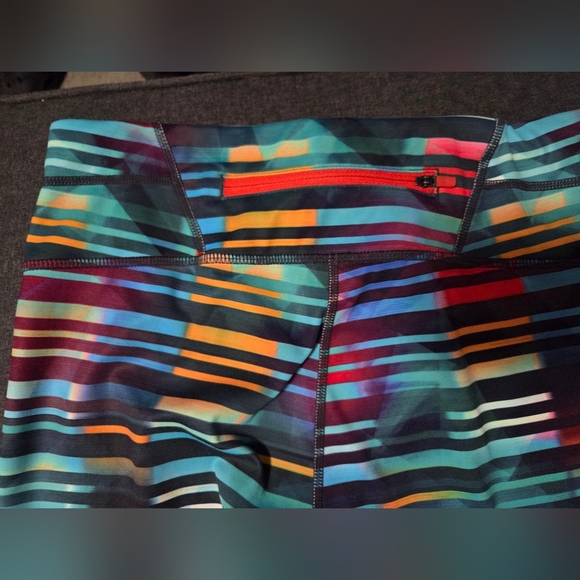 Athleta Laser Beam Sonar Capri Leggings Pants  - Picture 6 of 6